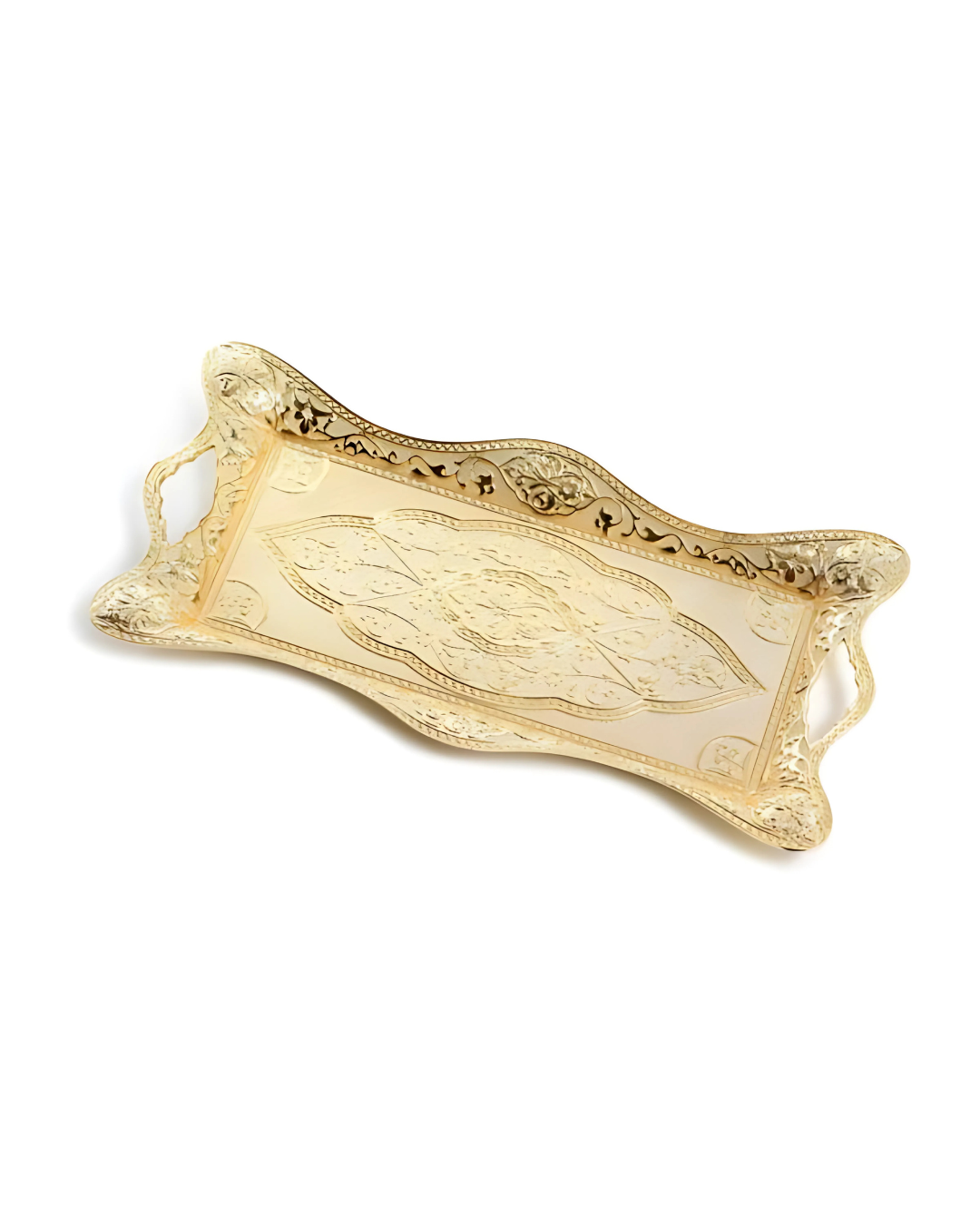 מגש תחרה ציפוי זהב - Rayon