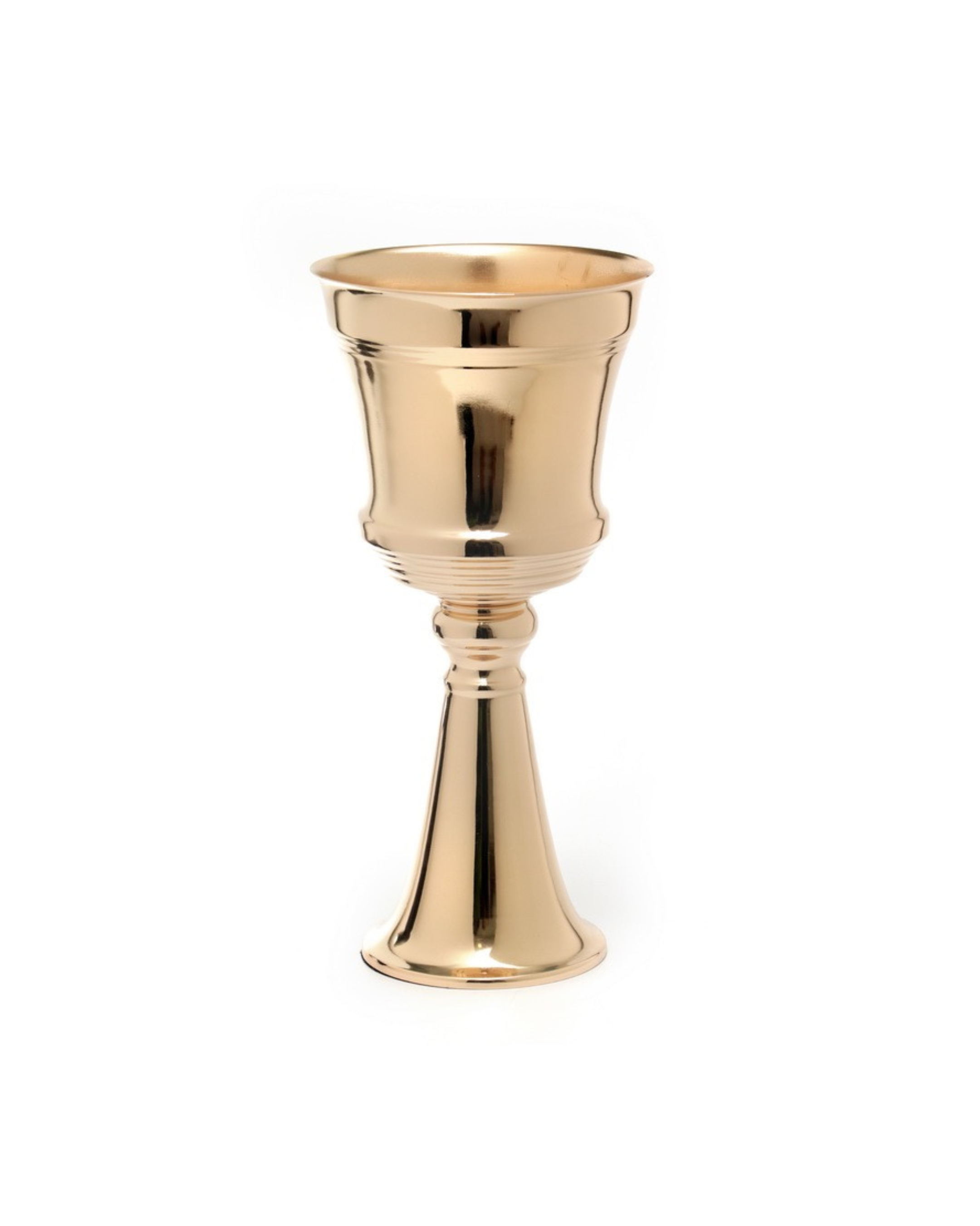 אגרטל מתכת זהב – Golden Metal Vase
