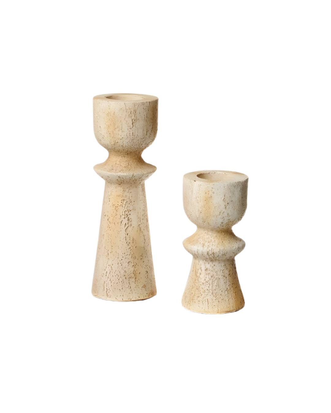 פמוט דמוי טרוורטין עגול - Ardea