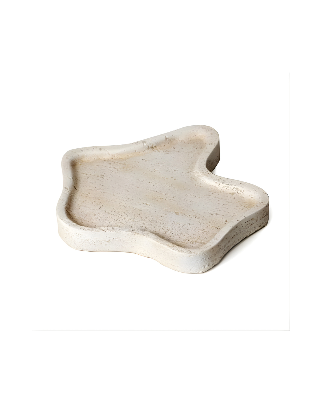 מגש אמורפי דמוי טרוורטין - Forma